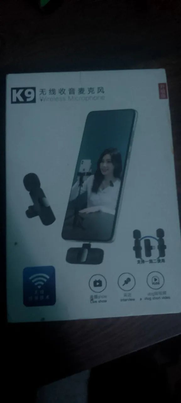 Microfone lapela 