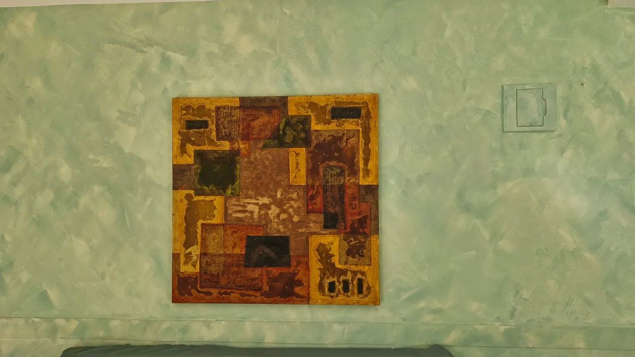 Quadro Retalhos boho