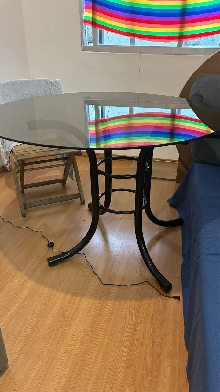 Mesa de vidro 