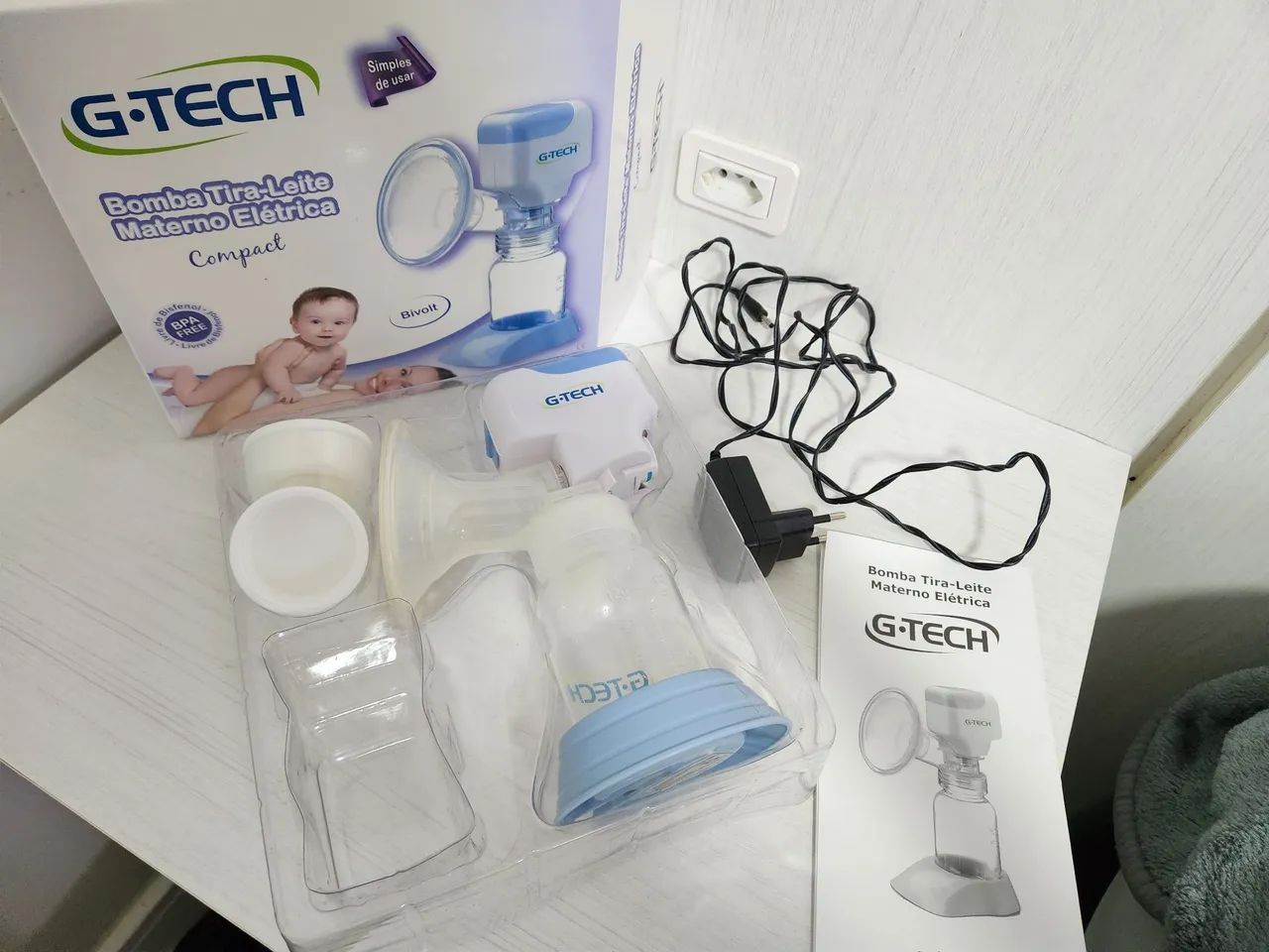 Extratora Bomba Elétrica Leite Materno G-Tech Compact bivolt