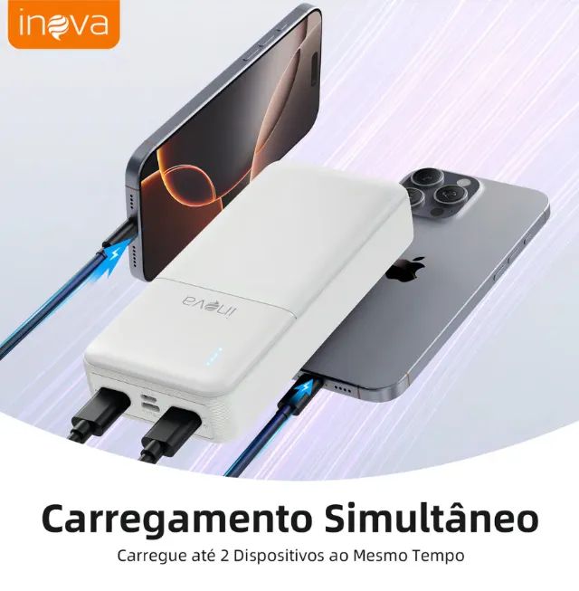 Power Bank Inova, 20.000Mah, Lacrado - Foto 2