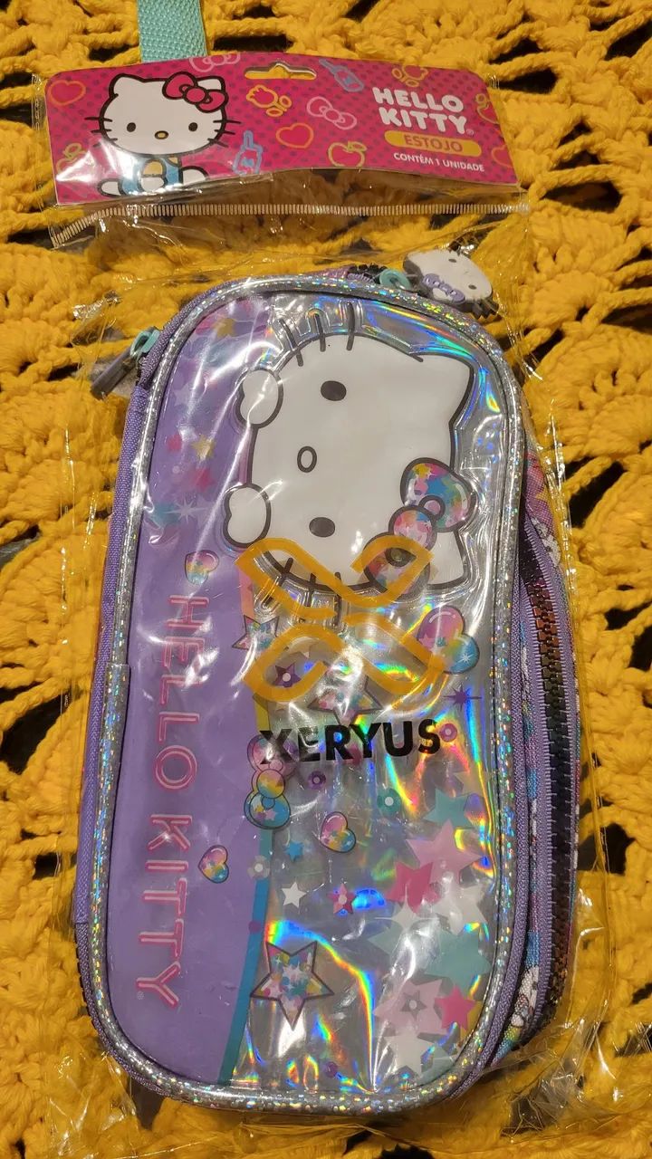 Mochila e estojo Hello Kitty 65573791542915122