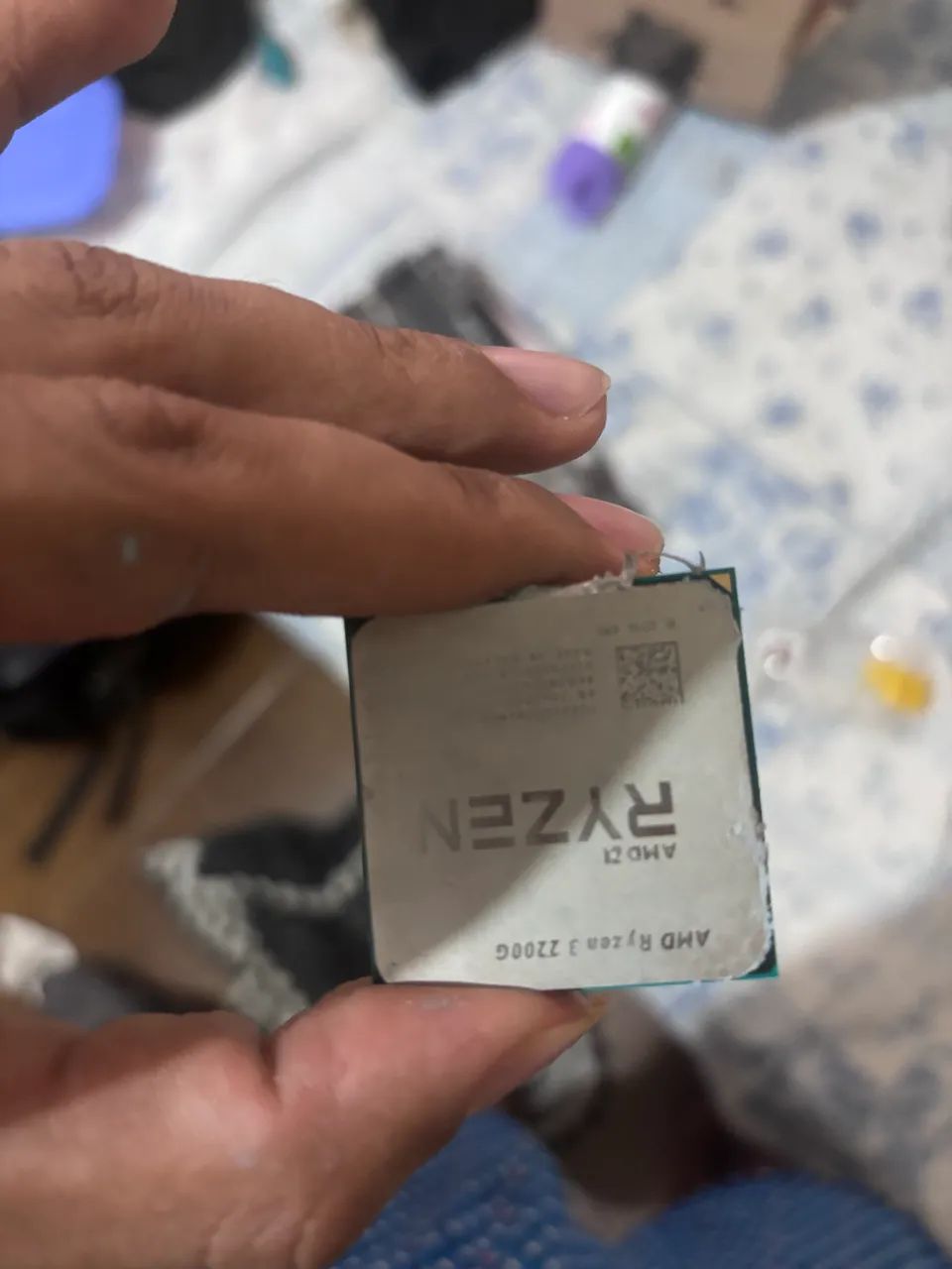 CPU PROCESSADOR AMD 3 2200g + COOLER BOX  - Foto 4
