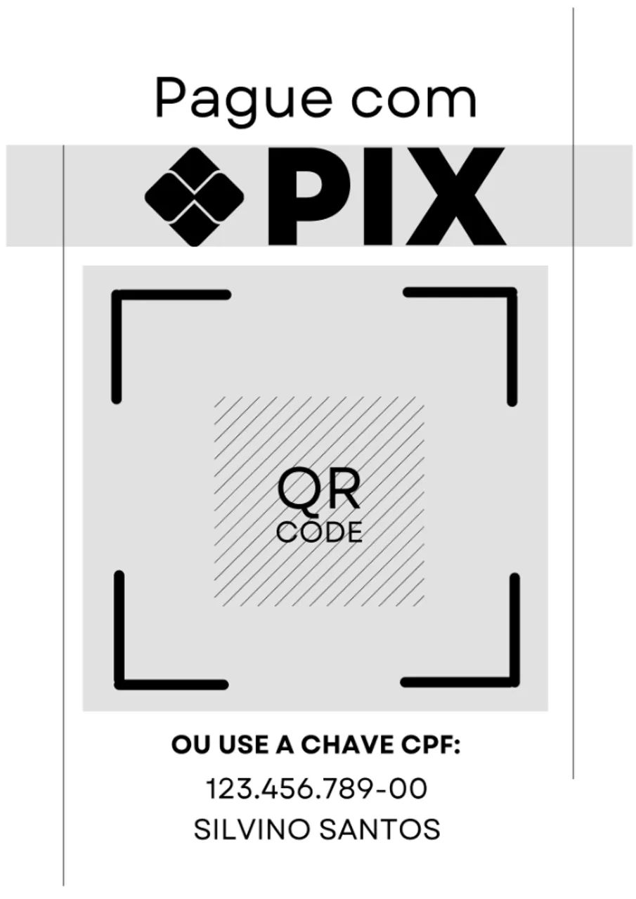 QR Code Personalizado para Pix, Instagram, WhatsApp e Negócios