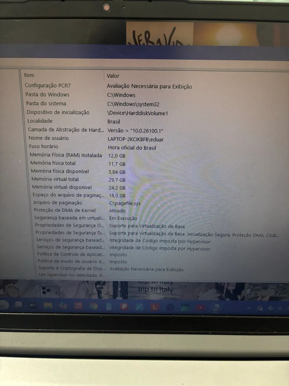 Notebook Lenovo IdeaPad 1 15IAU7 - Intel Core i7 | 12GB RAM | SSD 512GB - Foto 2