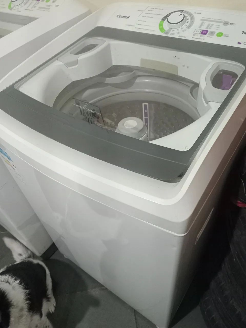 Maquina de lavar com garantia nova