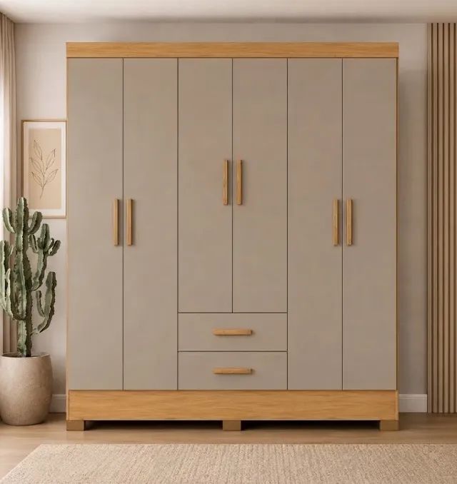 Guarda roupa recife com 6 portas