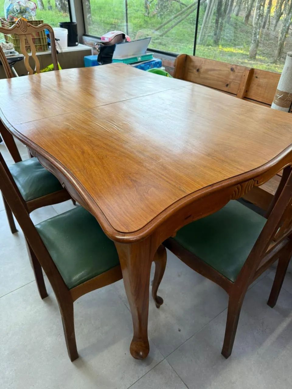 MESA DE JANTAR EXTENSÍVEL FLORENSE