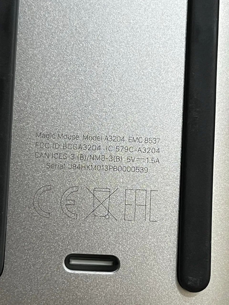 新品未使用｜USB-C｜APPLE MAGIC MOUSE 4｜A3204｜純正 Apple Magic Mouse A3204 Original Branco Usb-c Completo