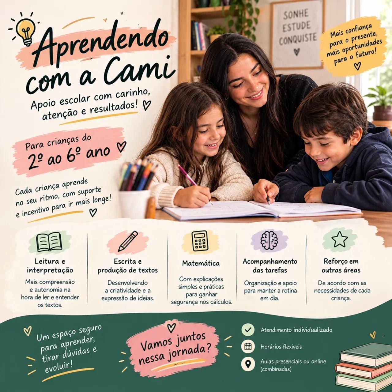 Aprendendo com a Cami - Foto 2
