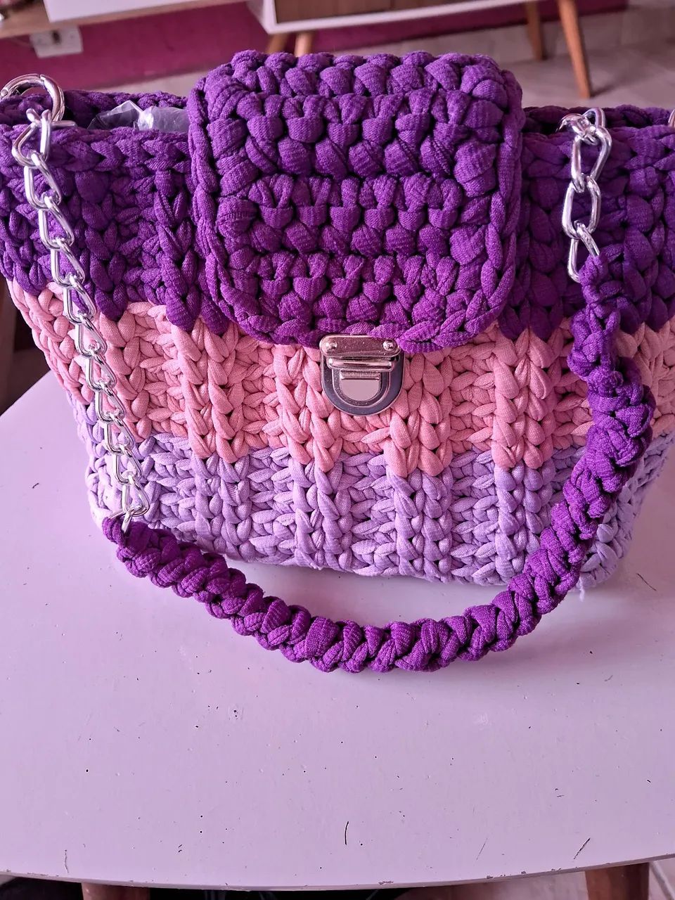 Bolsa crochet 