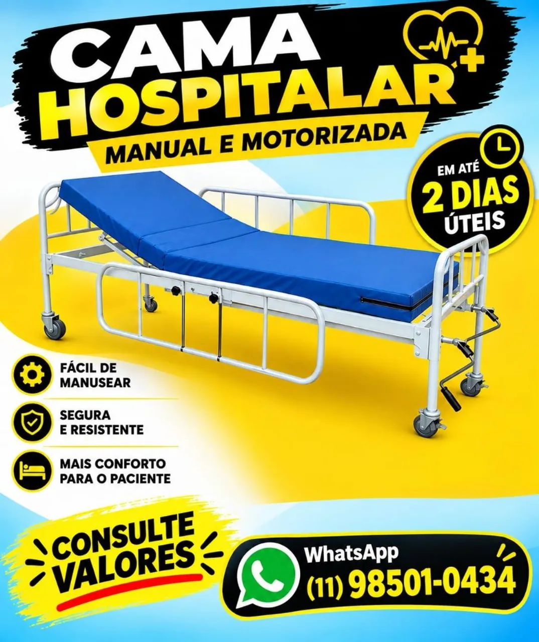 ALUGO CAMA DE LEITO AUTOMÁTICA