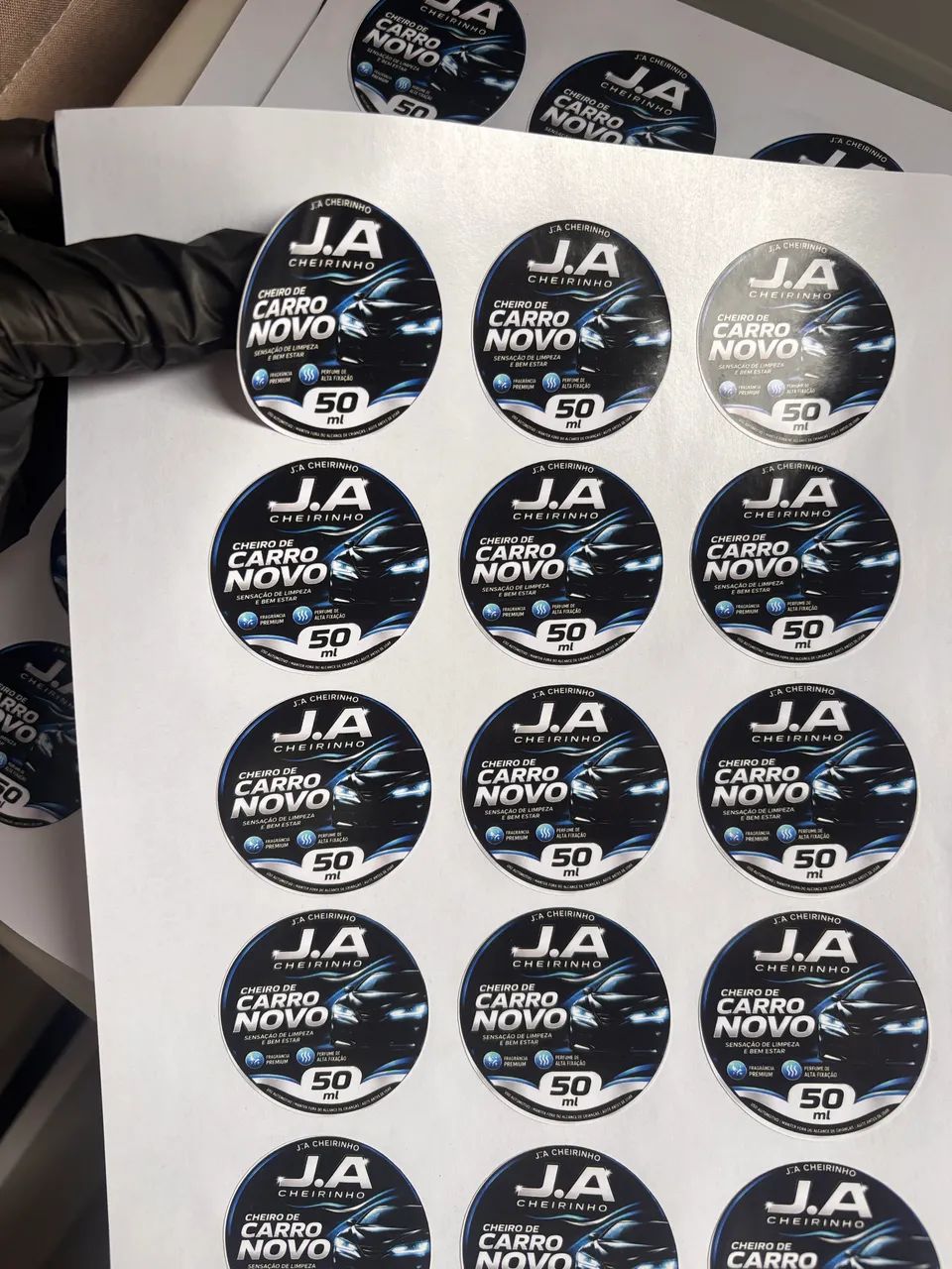 Adesivos personalizados redondo quadrado R$10,00  - Foto 3