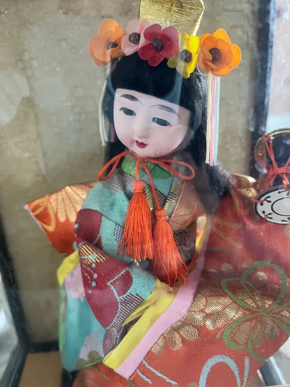 Boneca Japonesa Porcelana 