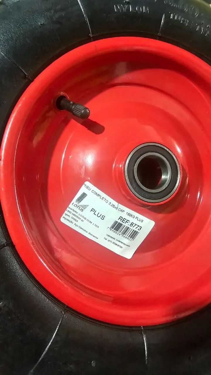 Roda Completa Rolamento 4 Lonas 180Kg - Foto 3