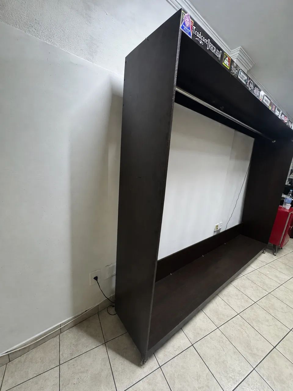 ARARA DE ROUPAS para LOJA MDF  - Foto 2