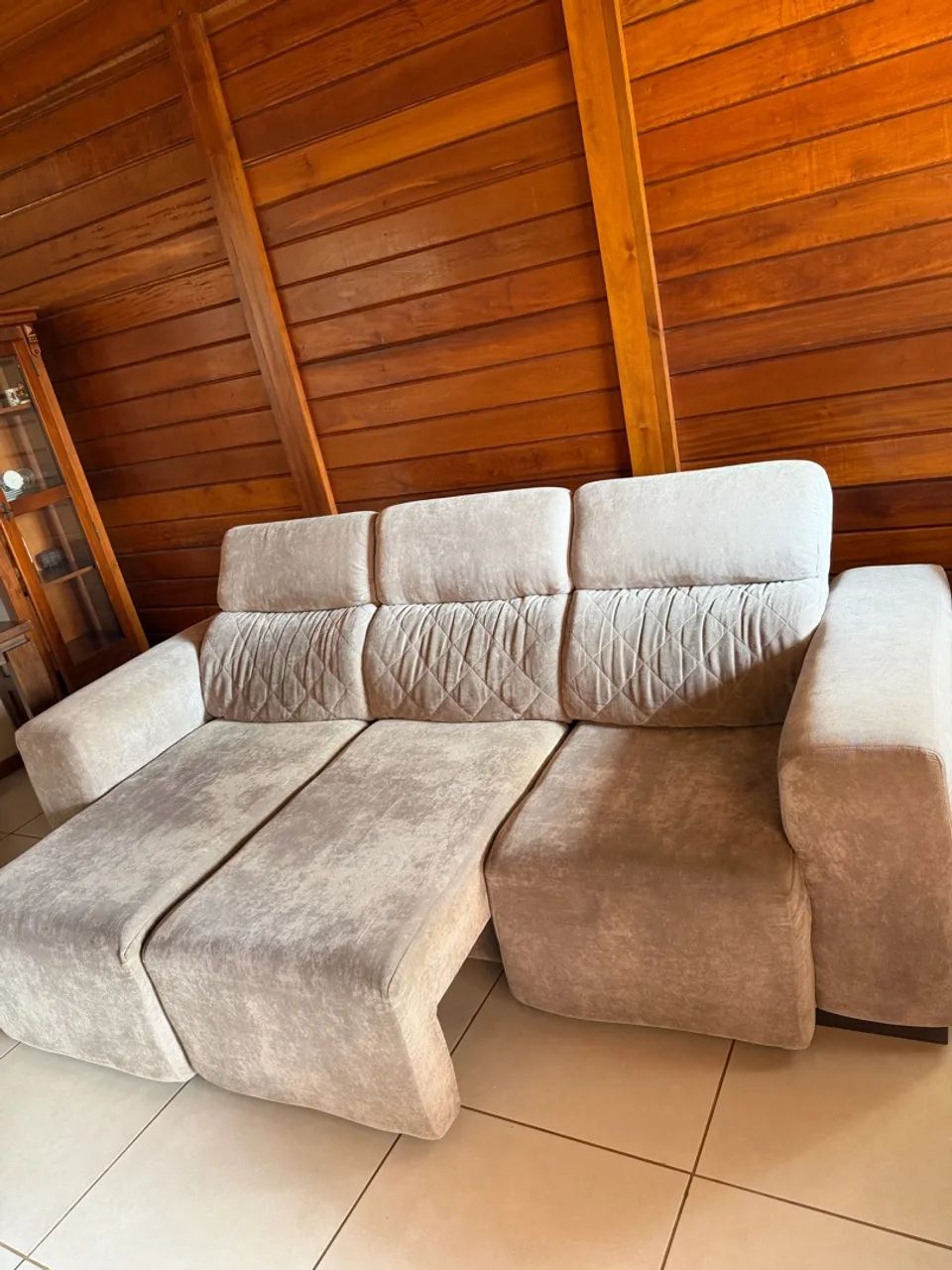 Vendo sofá retrátil e reclinável  - Foto 3