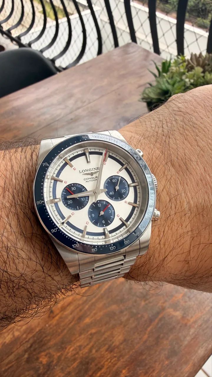 Relógio Longines Conquest Chronograph 2026 - Novíssimo  - Foto 2