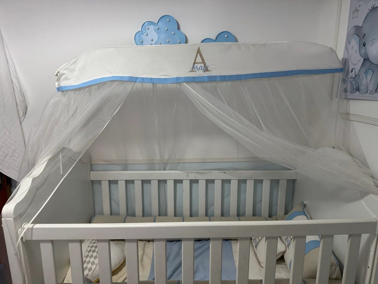 BERÇO INFANTIL COM COLCHÃO  - Foto 5