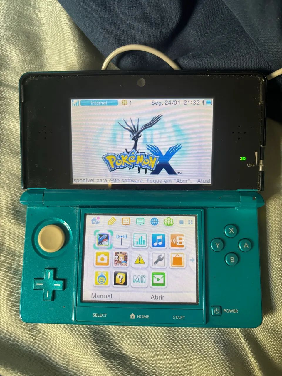 Nintendo 3DS conservado com 5 jogos grátis - Consoles de Vídeo