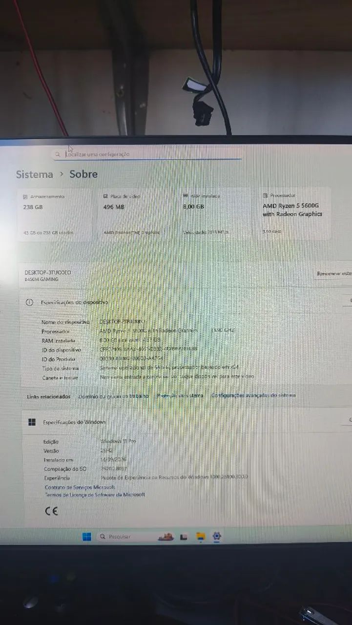Pc gamer Ryzen 5 5600G - Foto 4