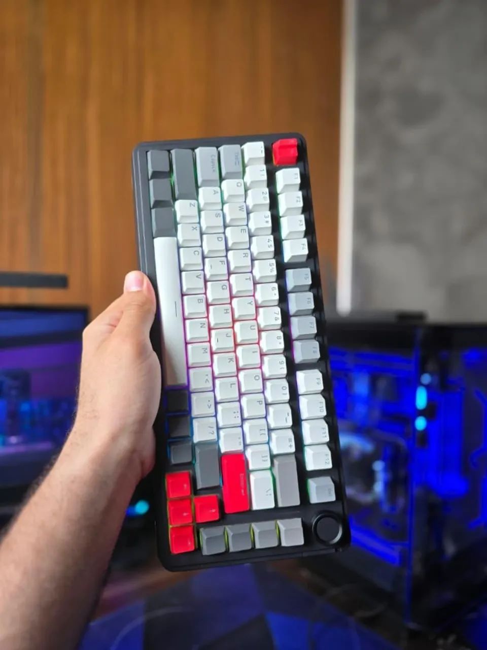 Teclado EPOMAKER EA75MAX + KIT DE KEYCAPS IMPORTADAS - Foto 5