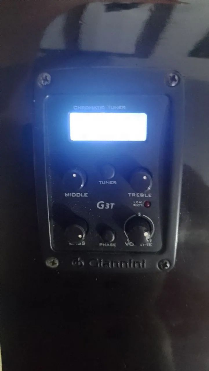 Violão elétrico Gianini com capa e Cabo  - Foto 4