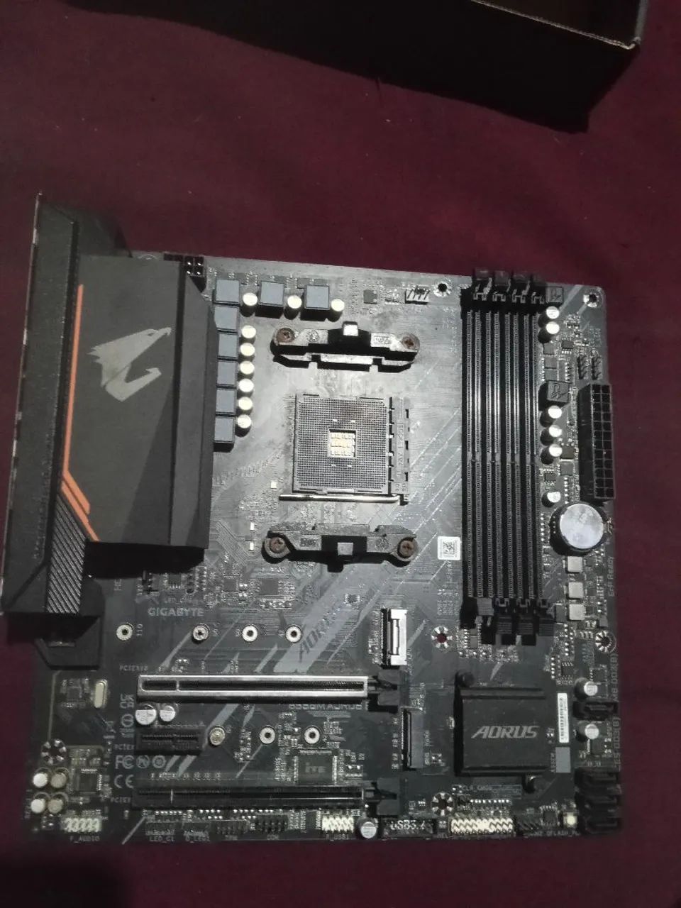 Placa mãe auros elite b550 - Foto 3