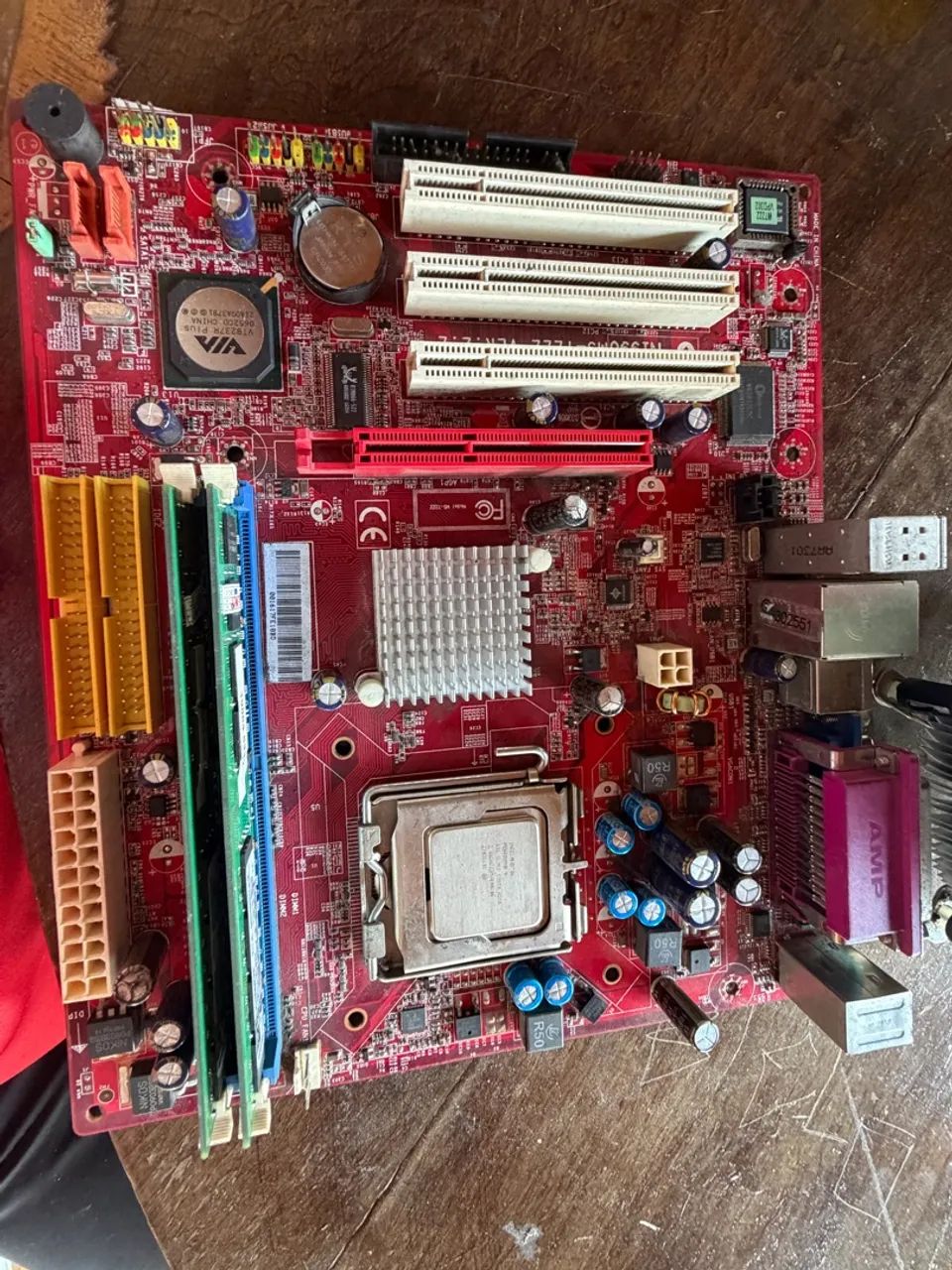 Vendo kit placa mãe ddr3 com 2gb de ram - Foto 5