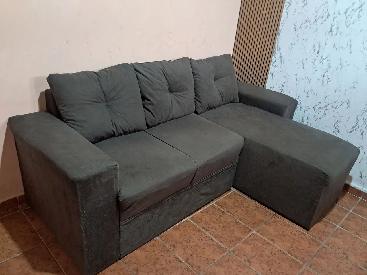 SOFÁ CHAISE 3 LUGARES  - Foto 2