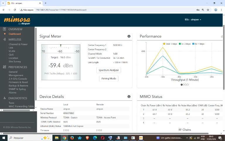 1 B5C sem Cloud com a Unlock Key + 1 Poe Gigabit Ubiquiti - Foto 5