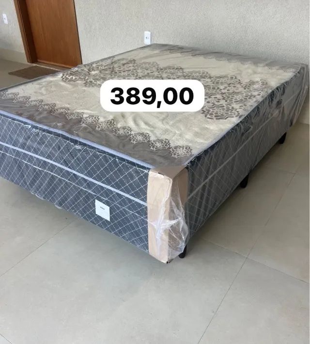 Cama box casal hoje nova