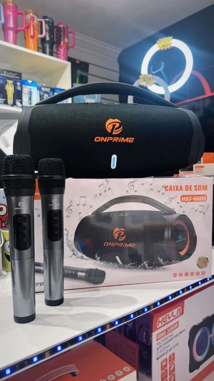 Som BLUETOOTH PORTÁTIL BOOMBOX onprime  - Foto 3