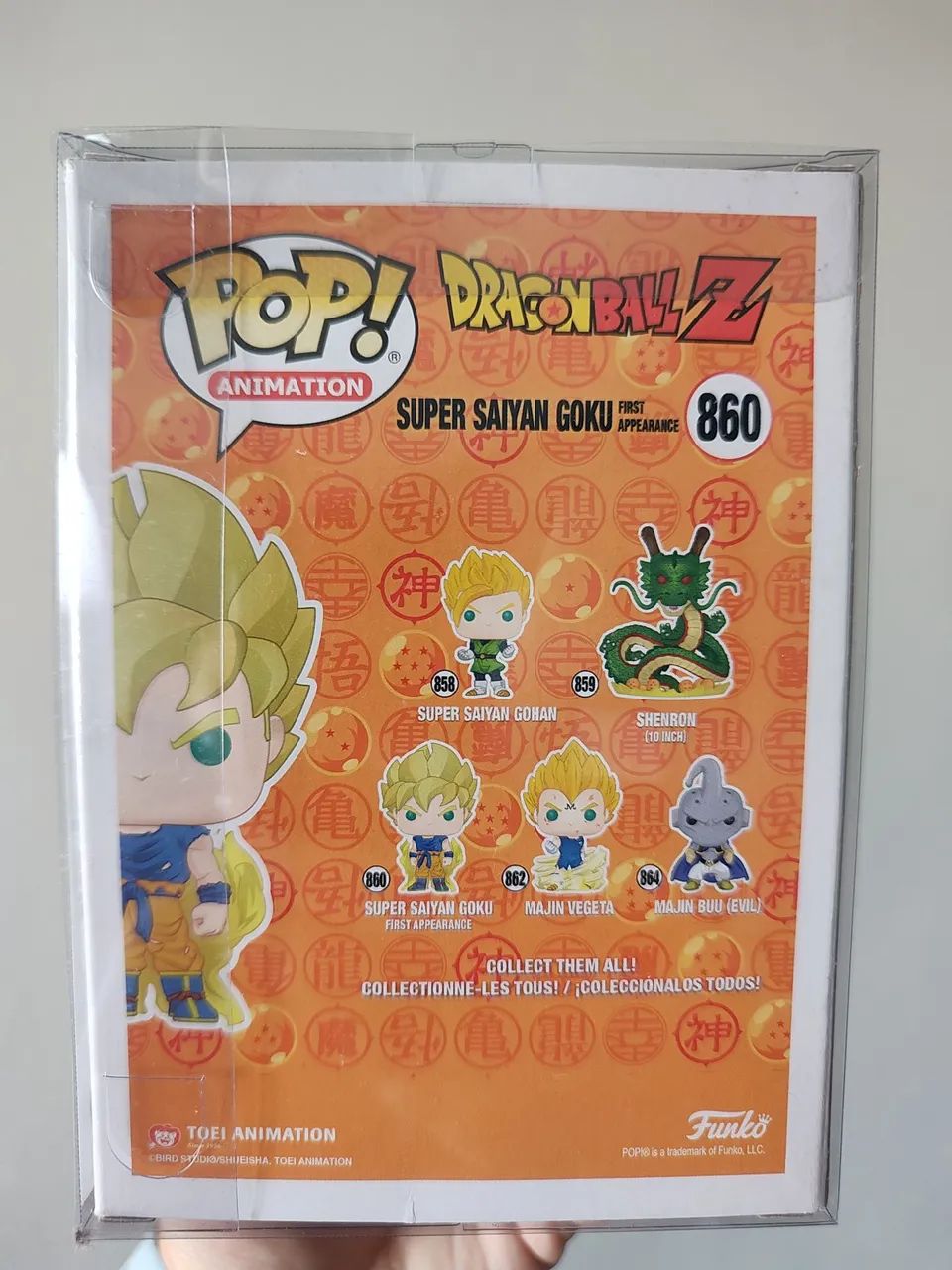Funko Pop GLOW Super Saiyan Goku First Appearance N°860 RARO - Foto 3