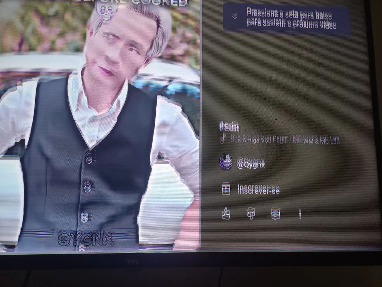TV TCL COM DEFEITO NO LED - Foto 4