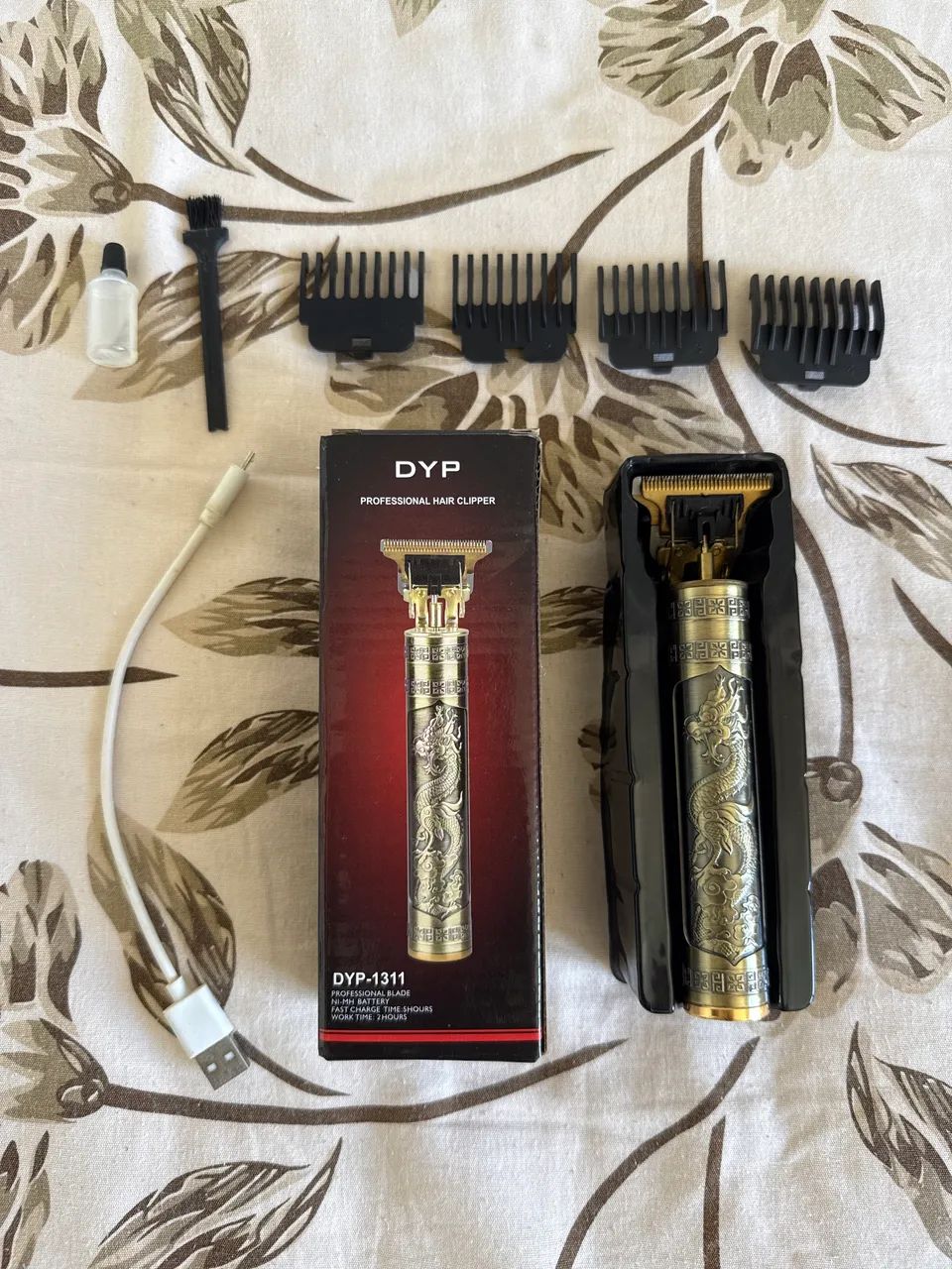 Máquina de cortar cabelo completa
