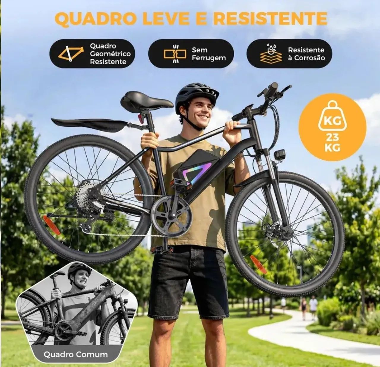 Bicicleta Elétrica (Nova) - Foto 5