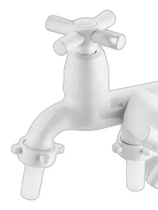 TORNEIRA EGAPLAST PAR. 1/2 ABS BRANC E MAQ LAVAR 030725 - Foto 3