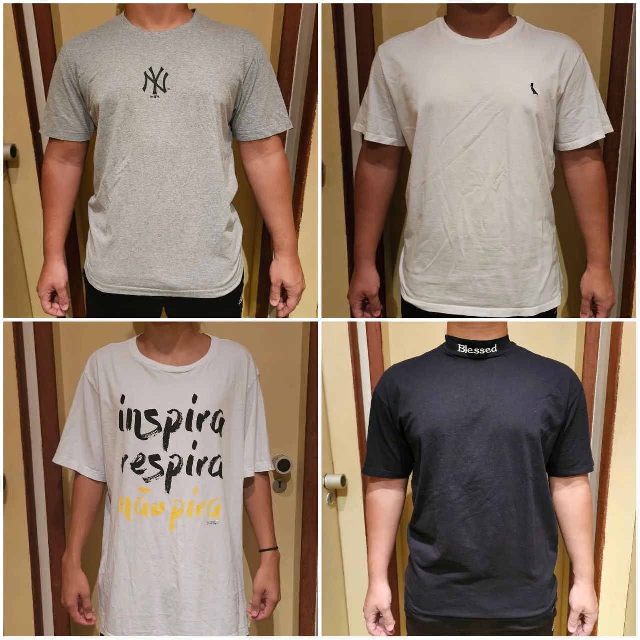 Camisas Algodão Tam GG Preço Unitário  - Foto 4