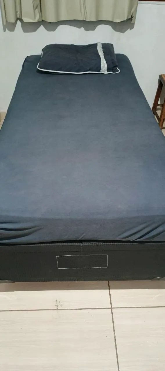VENDO CAMA BOX COM COLCHAO MOLAS ENSACADAS, - Foto 3
