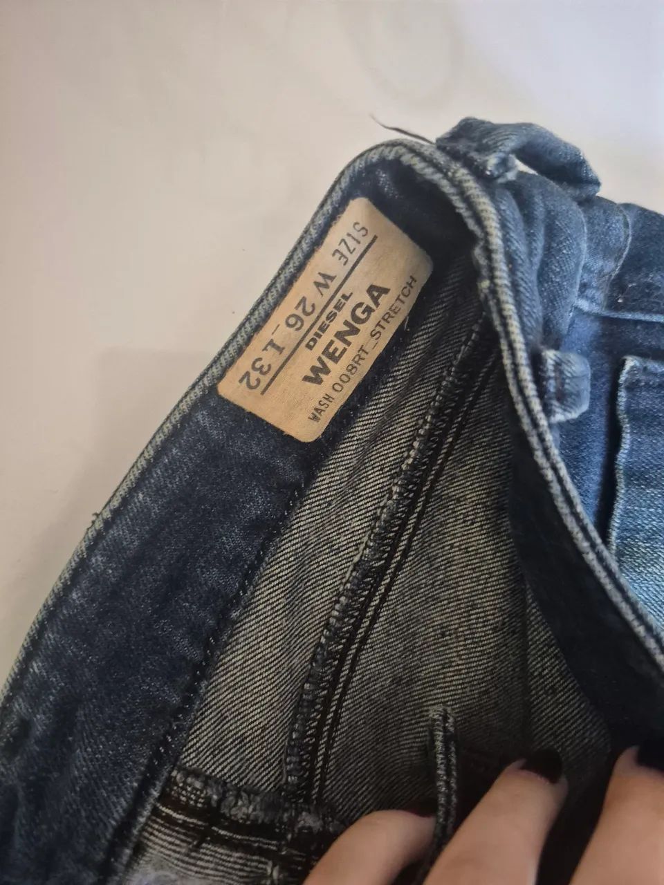 Calça jeans Diesel Wenga Feminina 34 - Foto 2