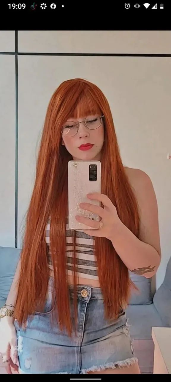 Peruca lace wigs bio humano Premium  - Foto 4