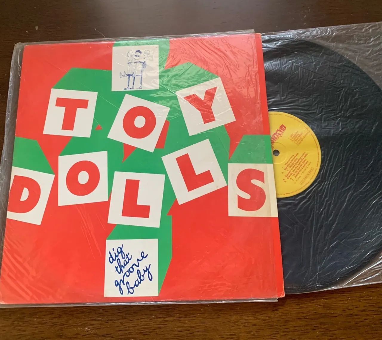Lp Toy Dolls -Dig That Groove Baby