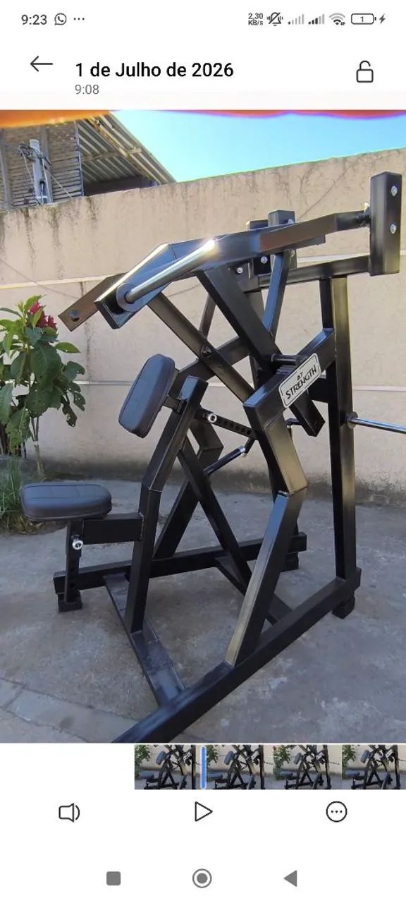 Aparelho para musculação 