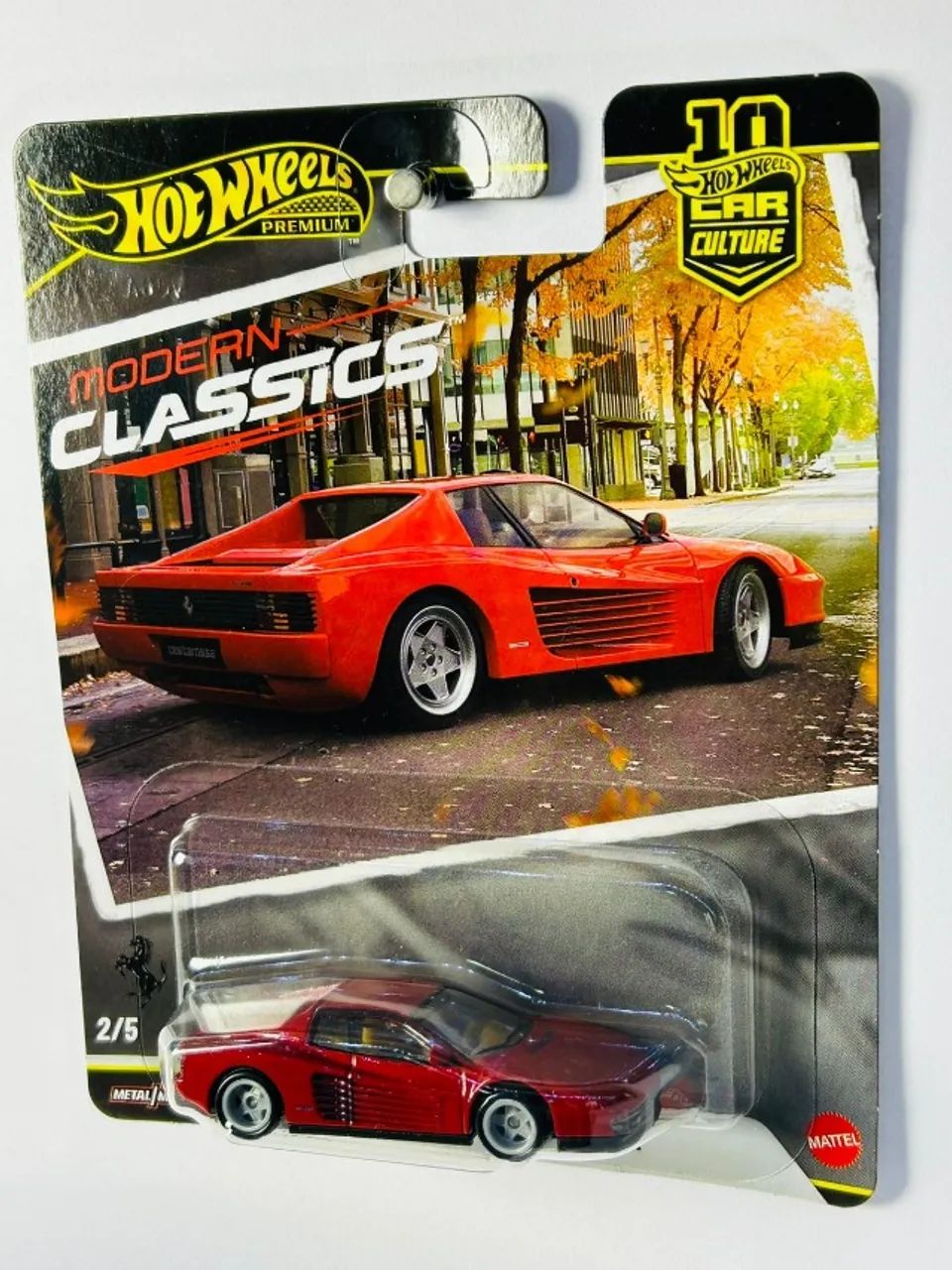 Hot Wheels Premium Car Culture - Ferrari Testarossa | Modern Classics - Foto 3