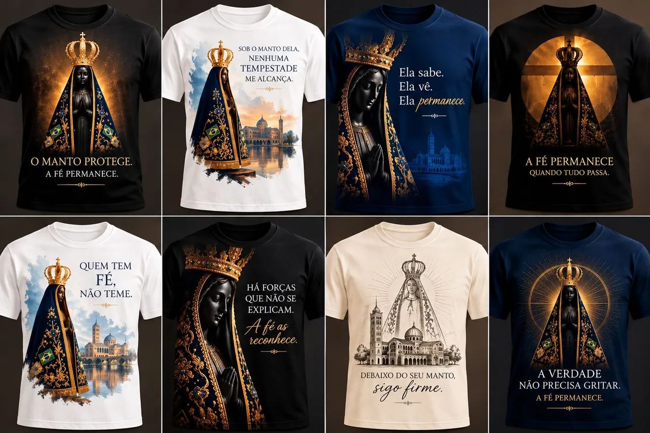 CAMISAS NOSSA SENHORA APARECIDA
