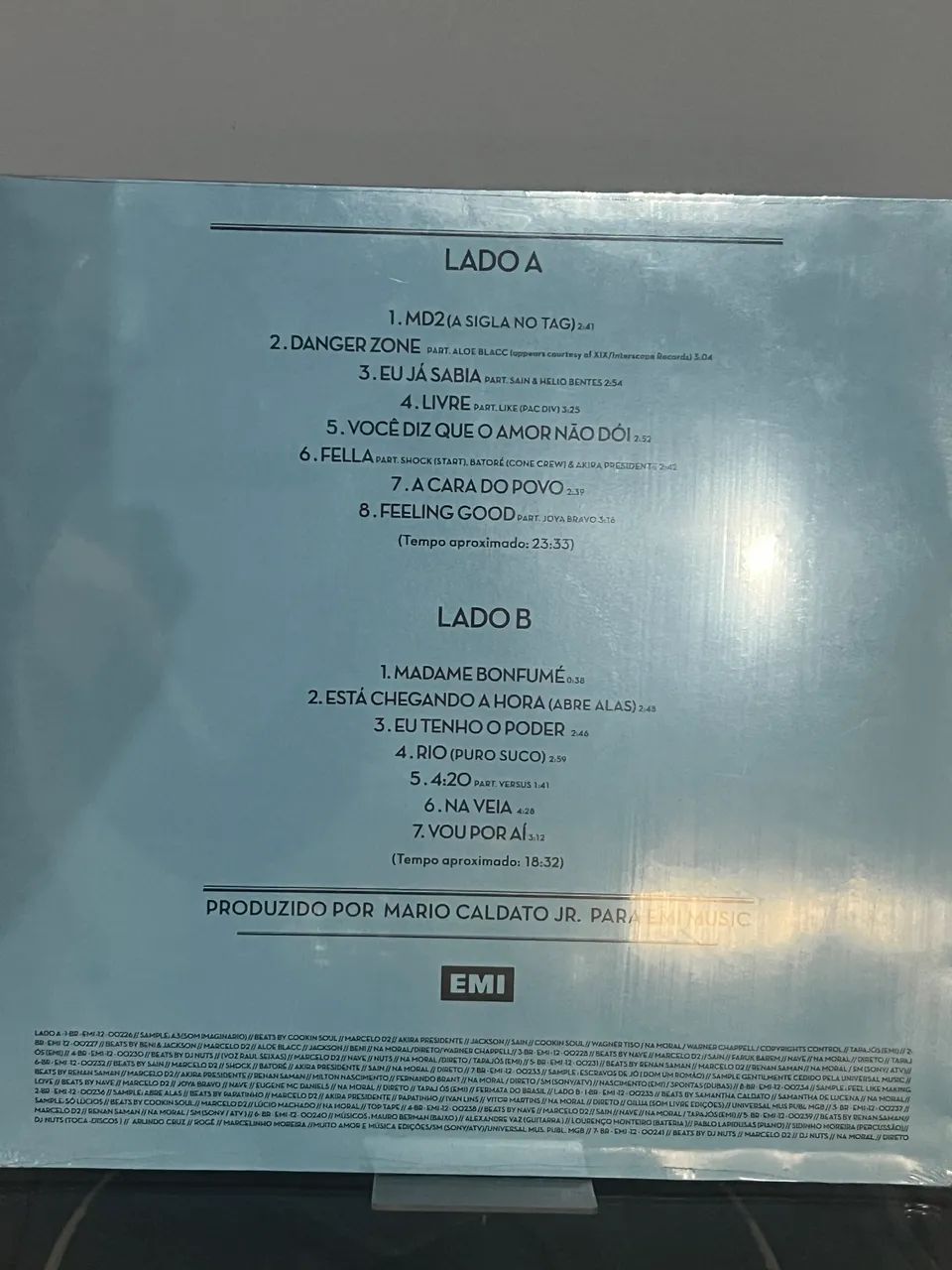 LP - MARCELO D2 - NADA PODE ME PARAR - NOVO - LACRADO  - Foto 2