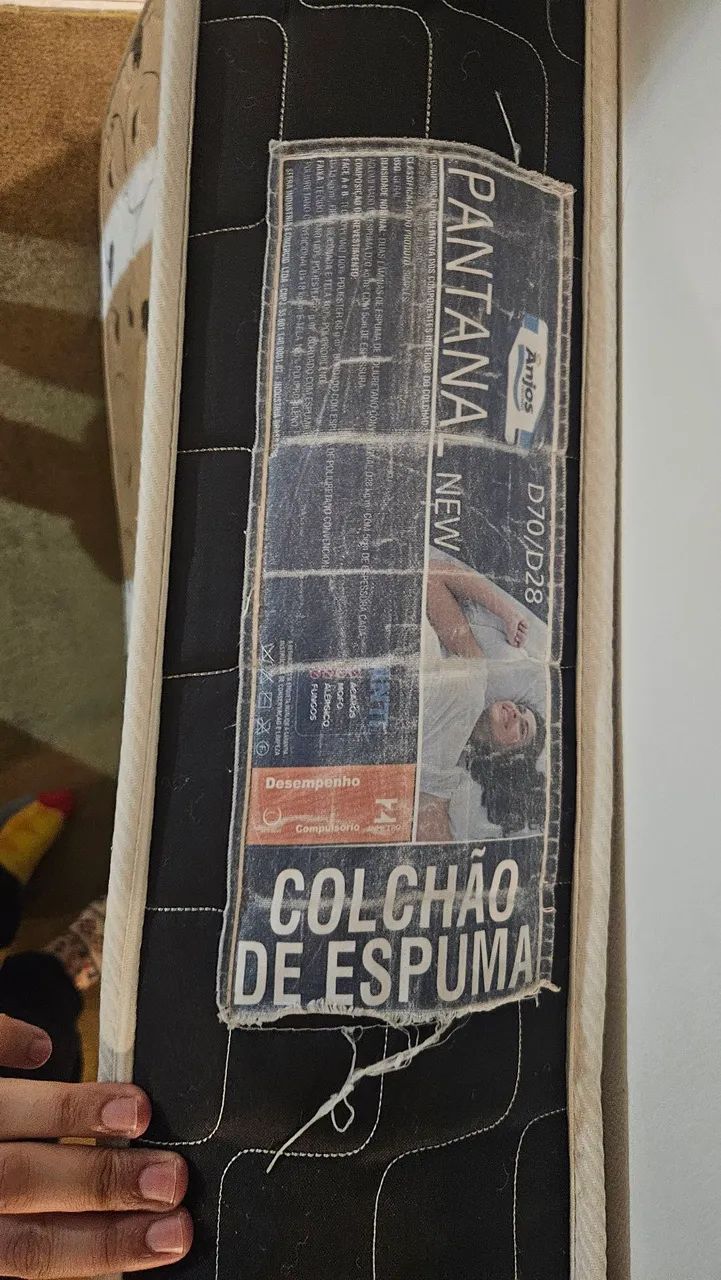 Colchão Casal de espuma D28 - Foto 2