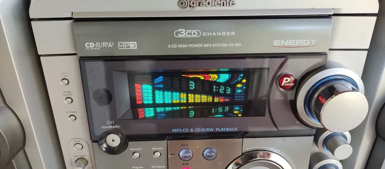 Aparelho de som Mini Micro system gradiente AS580 Sony Philips Panasonic jvc cce Sharp  - Foto 5