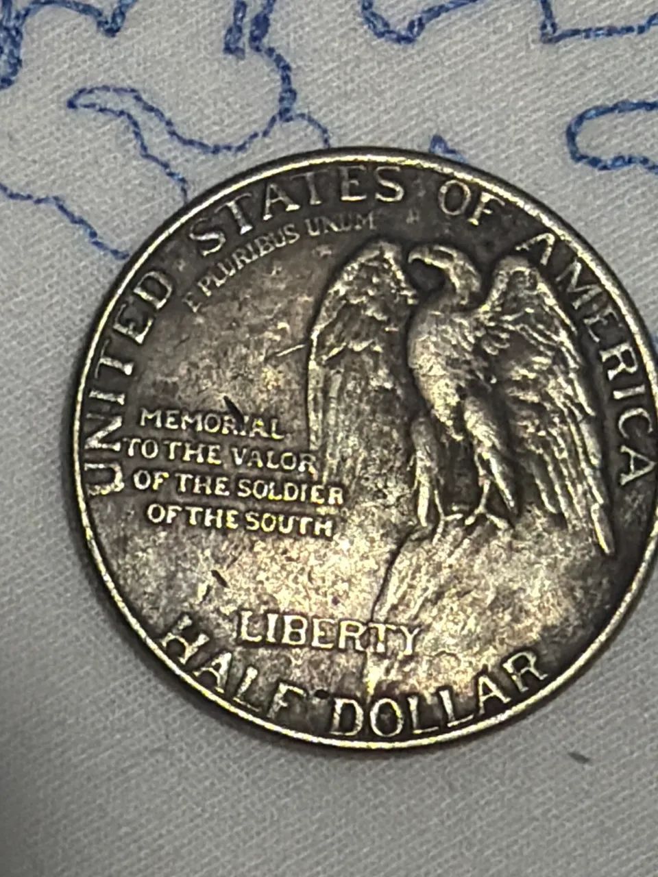 Moeda half dollar comemorativa de prata 1925 - Foto 2